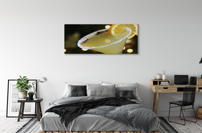 Tableaux sur toile canvas Citron cocktail