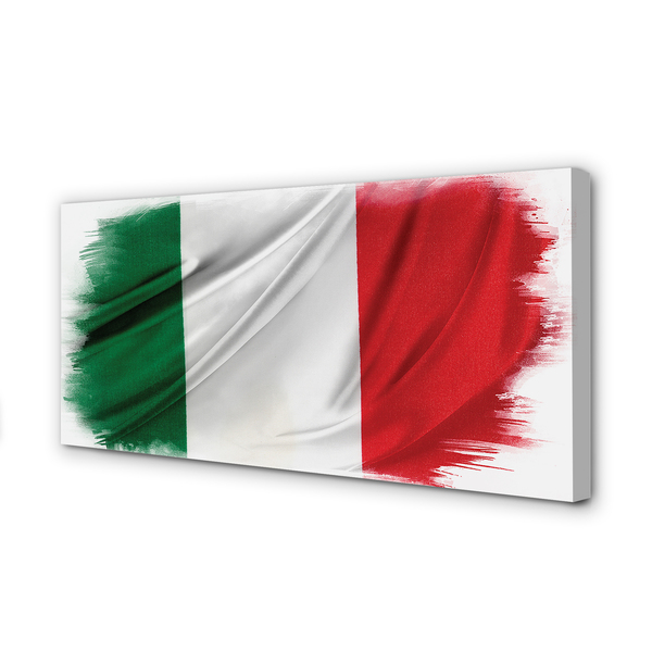 Tableaux sur toile canvas Drapeau de l'italie