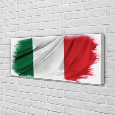 Tableaux sur toile canvas Drapeau de l'italie