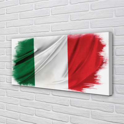 Tableaux sur toile canvas Drapeau de l'italie