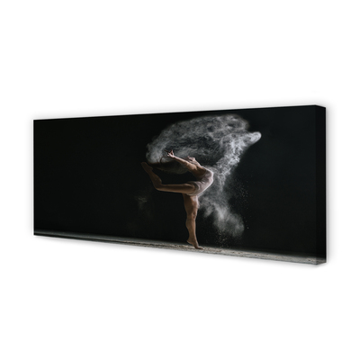 Tableaux sur toile canvas Femme fumée