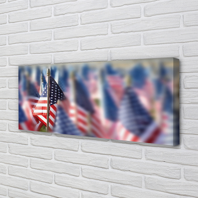 Tableaux sur toile canvas Etats-unis flag