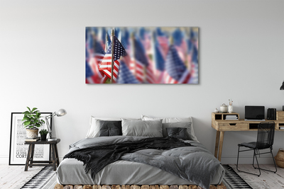 Tableaux sur toile canvas Etats-unis flag