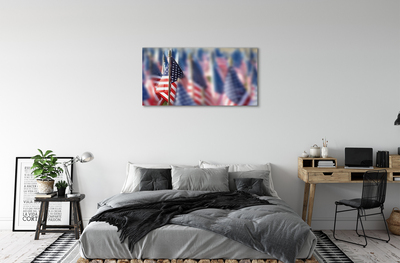 Tableaux sur toile canvas Etats-unis flag