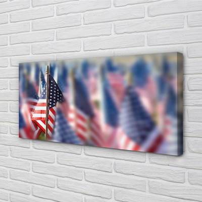 Tableaux sur toile canvas Etats-unis flag