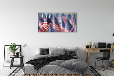 Tableaux sur toile canvas Etats-unis flag