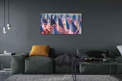 Tableaux sur toile canvas Etats-unis flag