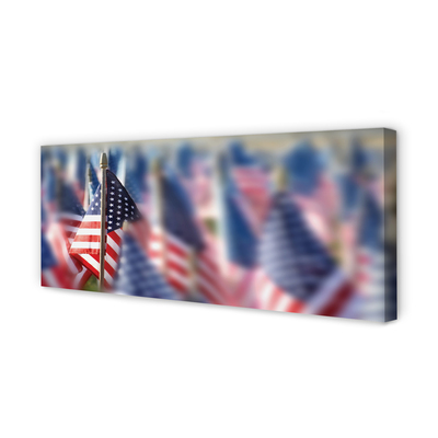 Tableaux sur toile canvas Etats-unis flag