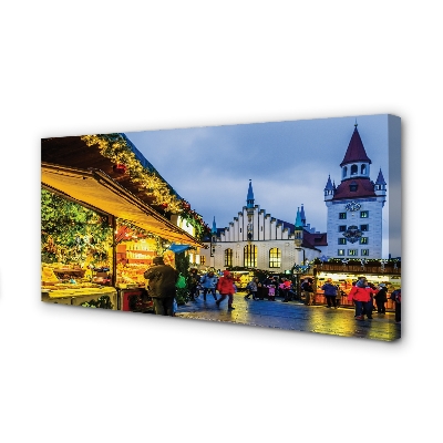 Tableaux sur toile canvas Allemagne vieux vacances marché