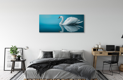 Tableaux sur toile canvas Swan dans l'eau