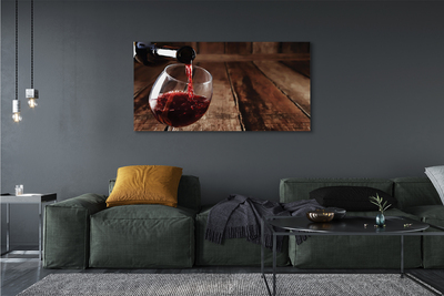 Tableaux sur toile canvas Conseils verre de vin