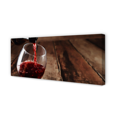 Tableaux sur toile canvas Conseils verre de vin