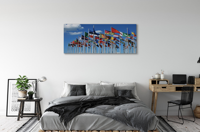 Tableaux sur toile canvas Divers drapeaux