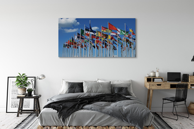 Tableaux sur toile canvas Divers drapeaux