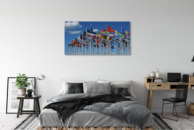 Tableaux sur toile canvas Divers drapeaux