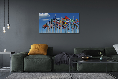 Tableaux sur toile canvas Divers drapeaux