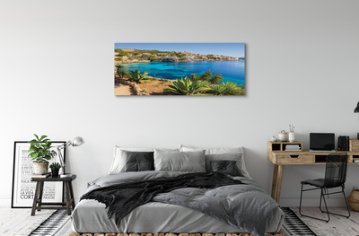 Tableaux sur toile canvas Espagne côte ville de la mer