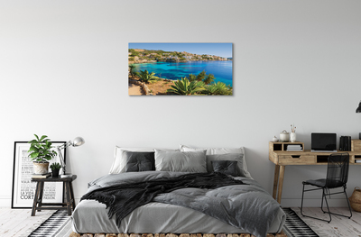 Tableaux sur toile canvas Espagne côte ville de la mer