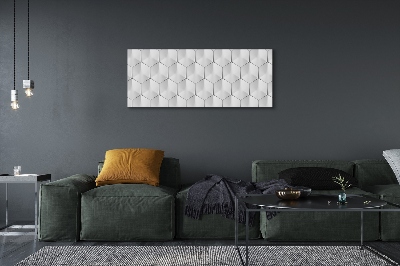 Tableaux sur toile canvas 3d hexagones