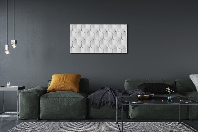 Tableaux sur toile canvas 3d hexagones