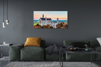 Tableaux sur toile canvas Allemagne château automne munich