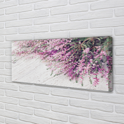 Tableaux sur toile canvas Panneaux fleurs