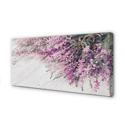 Tableaux sur toile canvas Panneaux fleurs