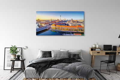Tableaux sur toile canvas Ponts de la rivière berlin