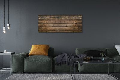 Tableaux sur toile canvas Mur de planches en bois