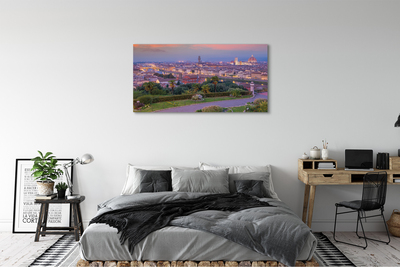 Tableaux sur toile canvas Rivière italie panorama