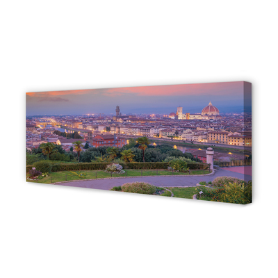 Tableaux sur toile canvas Rivière italie panorama