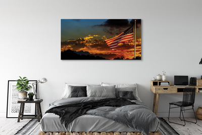 Tableaux sur toile canvas Drapeau états-unis