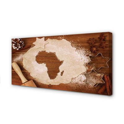 Tableaux sur toile canvas Rouleau de cuisine afrique