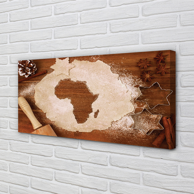 Tableaux sur toile canvas Rouleau de cuisine afrique