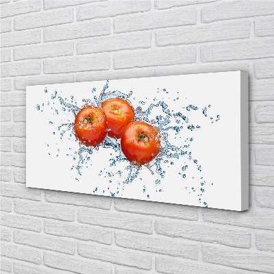 Tableaux sur toile canvas L'eau des tomates