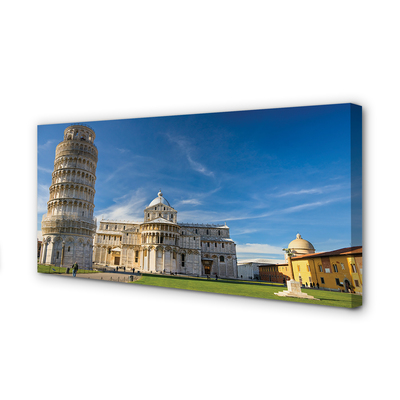 Tableaux sur toile canvas Italie tour de la cathédrale de pise