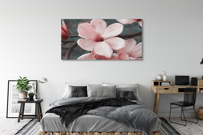 Tableaux sur toile canvas Fleurs roses