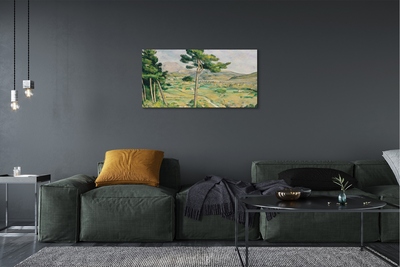 Tableaux sur toile canvas Vue d'art de prairie