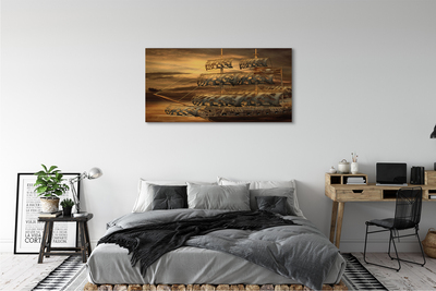 Tableaux sur toile canvas Nuages ​​de mer de navires