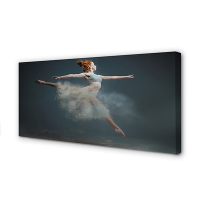 Tableaux sur toile canvas Ballerine fumée