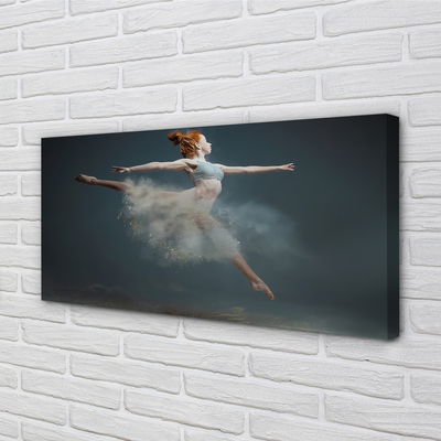 Tableaux sur toile canvas Ballerine fumée