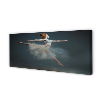 Tableaux sur toile canvas Ballerine fumée