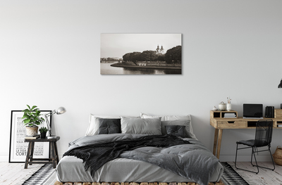 Tableaux sur toile canvas Pont de la rivière cracovie