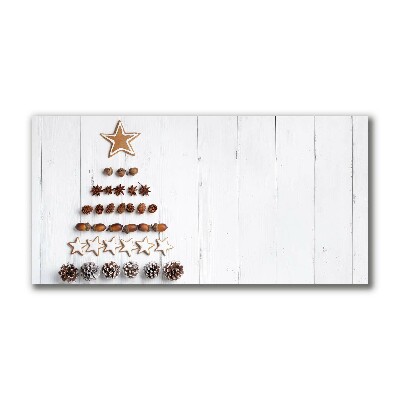 Photo sur toile ornements d'arbre de Noël en pain d'épice