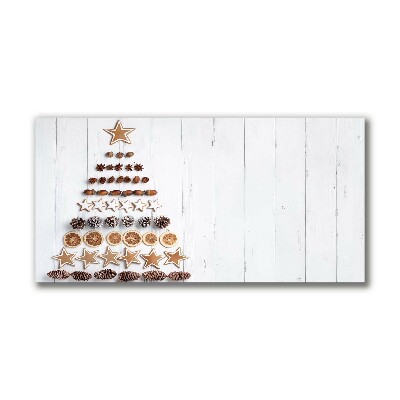 Photo sur toile ornements d'arbre de Noël en pain d'épice