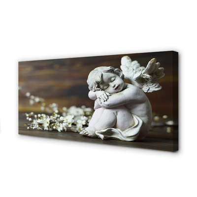 Tableaux sur toile canvas Dormir fleurs d'ange
