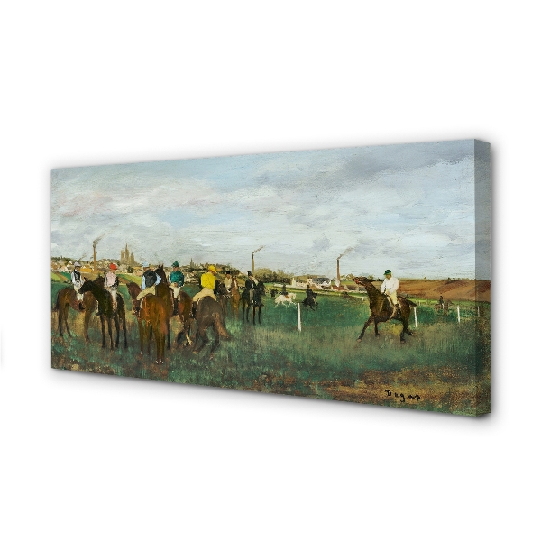 Tableaux sur toile canvas Les chevaux de course chasse