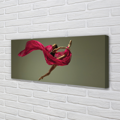 Tableaux sur toile canvas Matériel femelle ficelle rose