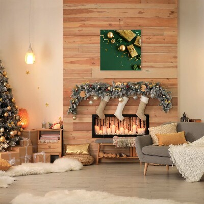 Photo sur toile Cadeaux de vacances d'hiver Décorations