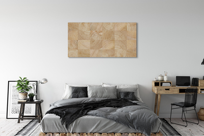 Tableaux sur toile canvas Cube de grain de bois